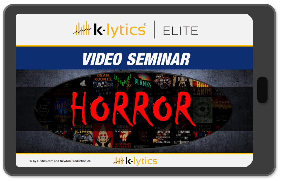 thumbnail of k-lytics horror fiction video seminar on iphone screen